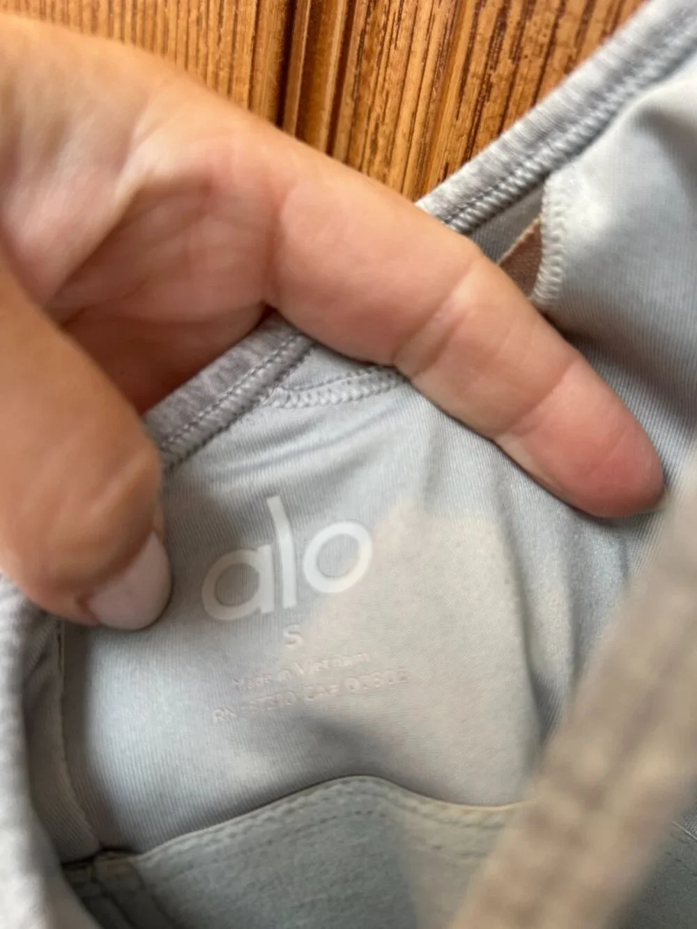 ALO Yoga Alosoft Suns Out Onesie – Grey – Small